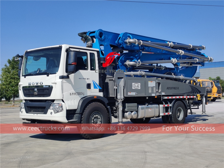 38m Cement Pump Truck HOWO