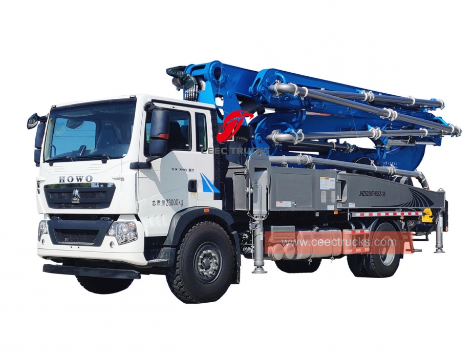 38m Cement Pump Truck HOWO
