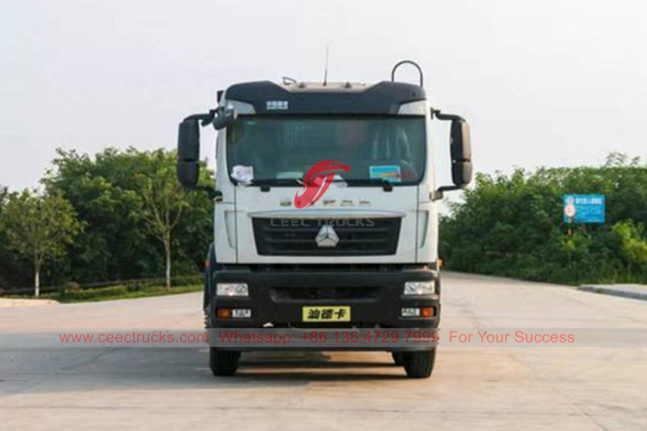 HOWO 12 wheeler refuse compactor truck for sale