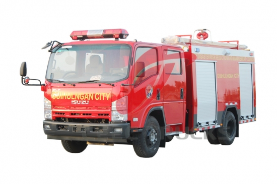 ISUZU water tank fire engine