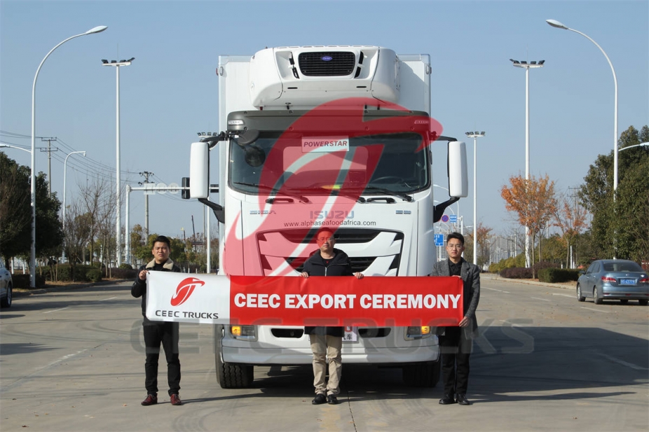 ISUZU GIGA 25 ton refrigerated truck