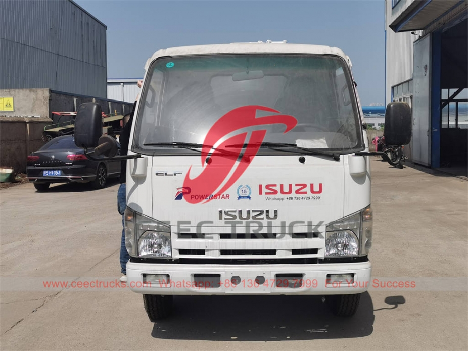 ISUZU 4×2 sewer vacuum truck at best price