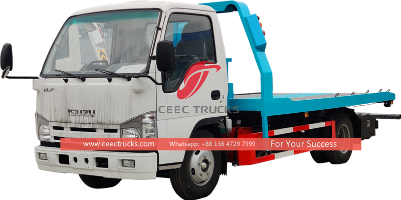 ISUZU 100P breakdown wrecker truck