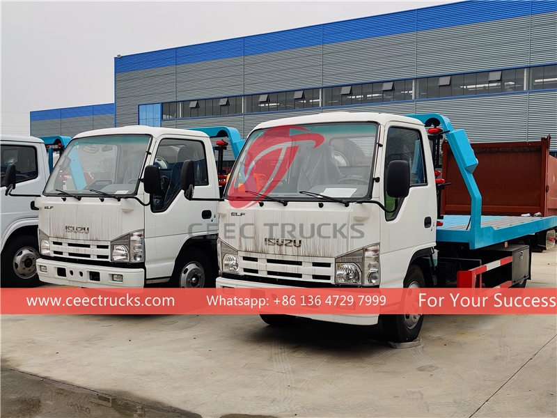 ISUZU 100P breakdown wrecker truck