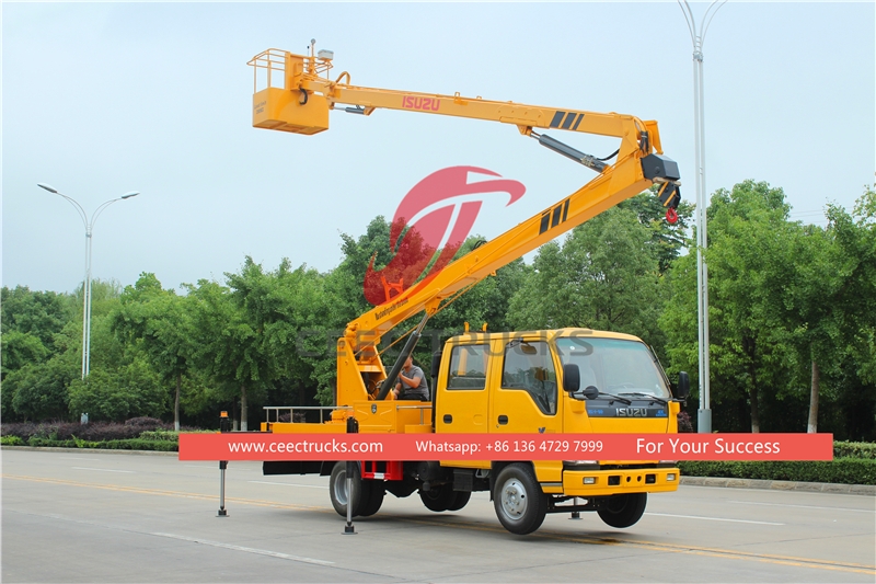 ISUZU 18 meters aerial platform truck