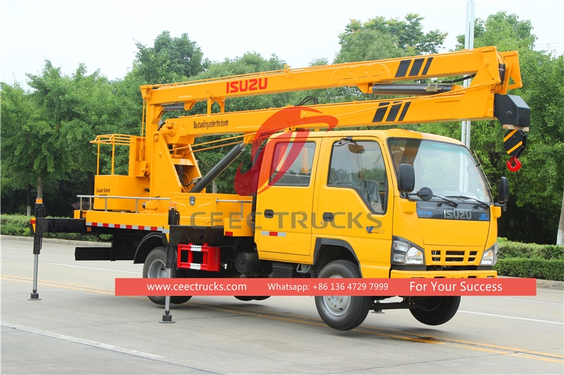 ISUZU 18 meters aerial platform truck