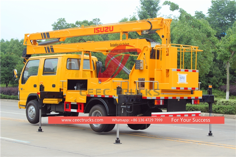 ISUZU 18 meters aerial platform truck