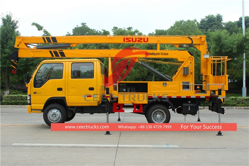 ISUZU 18 meters aerial platform truck