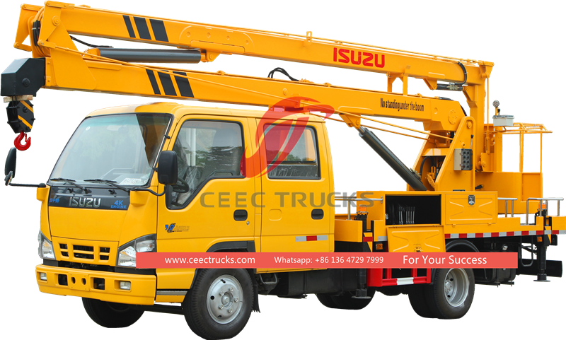 ISUZU 18 meters aerial platform truck