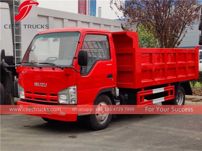 ISUZU 4*2 drive dump truck