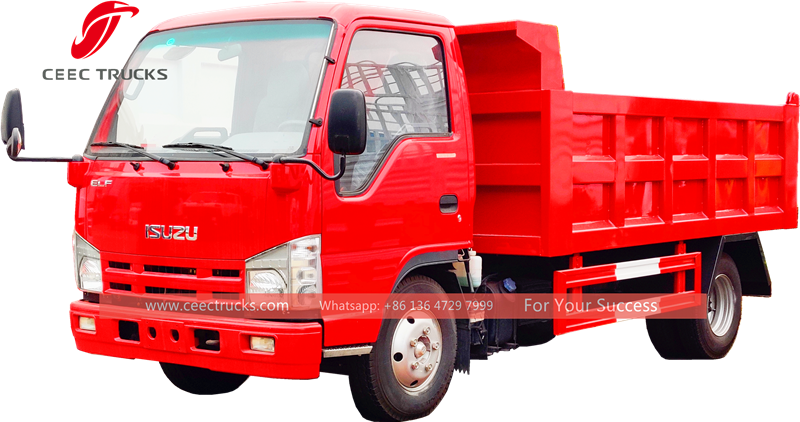 ISUZU 4*2 drive dump truck