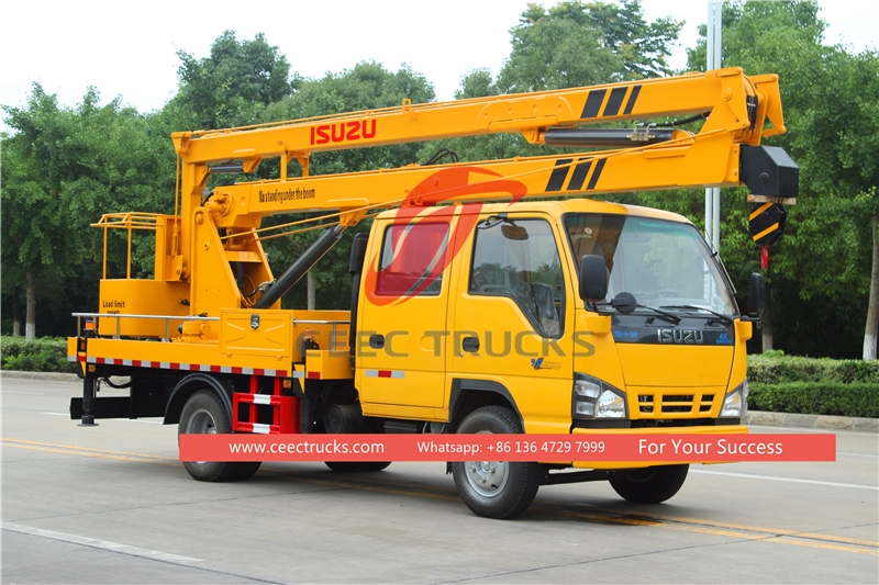 ISUZU 18 meters aerial platform truck