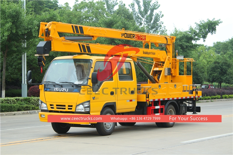 ISUZU 18 meters aerial platform truck