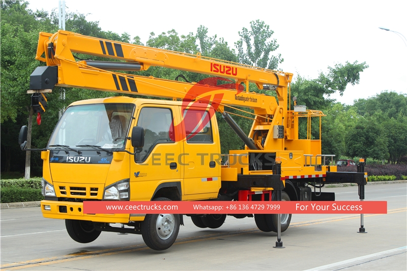 ISUZU 18 meters aerial platform truck