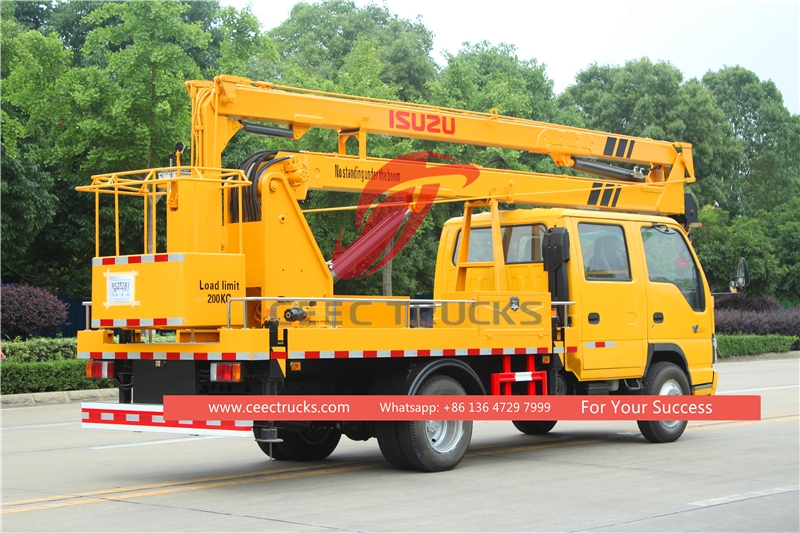 ISUZU 18 meters aerial platform truck