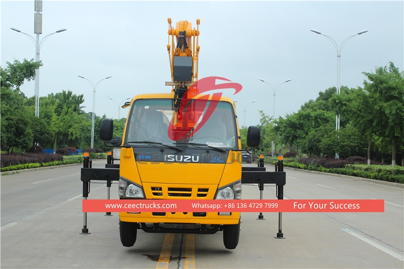 ISUZU 18 meters aerial platform truck