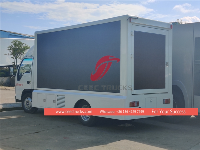 ISUZU 100P 4*2 drive na Mobile Stage Truck