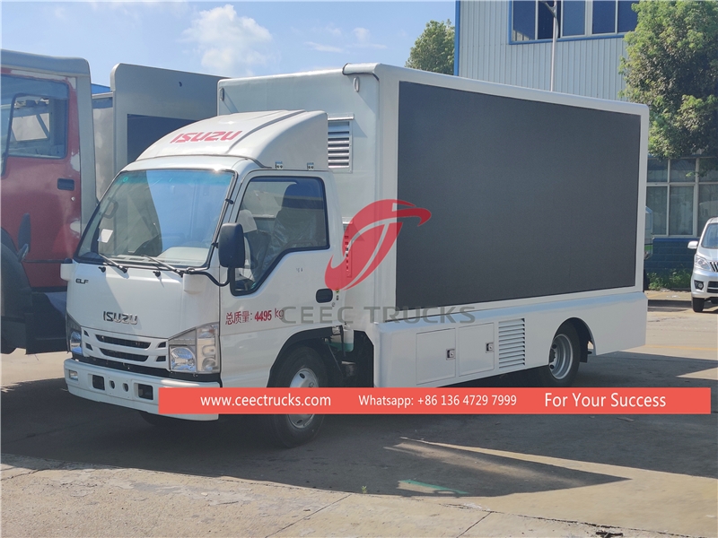 ISUZU 100P 4*2 drive na Mobile Stage Truck