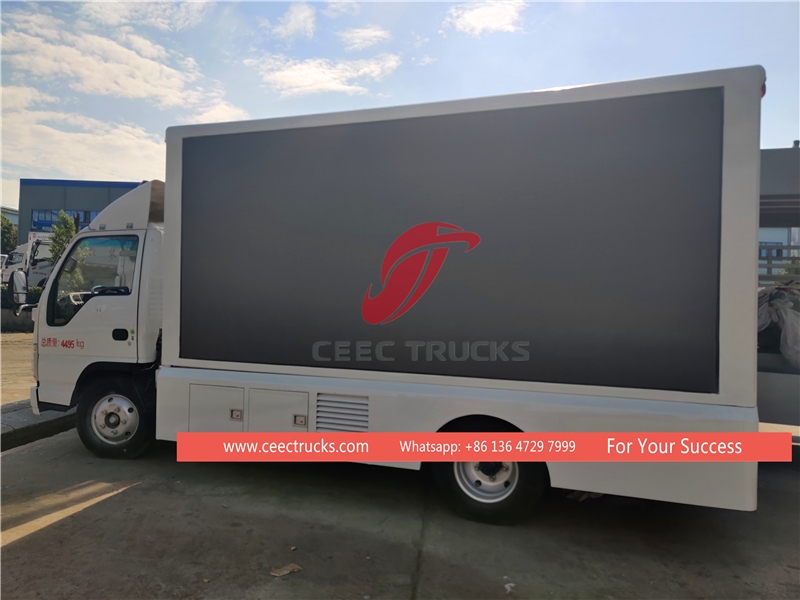 ISUZU 100P 4*2 drive na Mobile Stage Truck