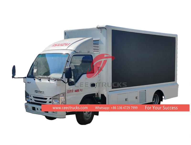 ISUZU 100P 4*2 drive na Mobile Stage Truck