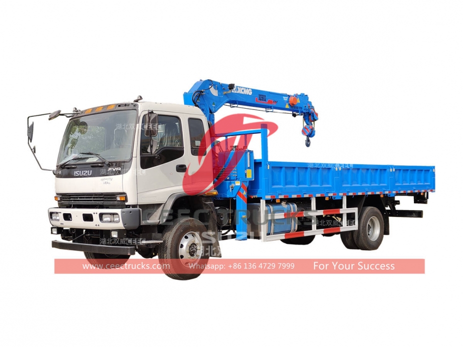 ISUZU FVR 4×4 AWD Crane Truck for sale