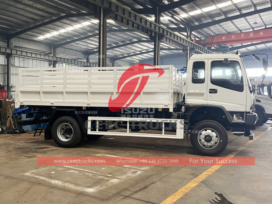 Customized ISUZU FVR all wheel drive troop carrier truck for sale