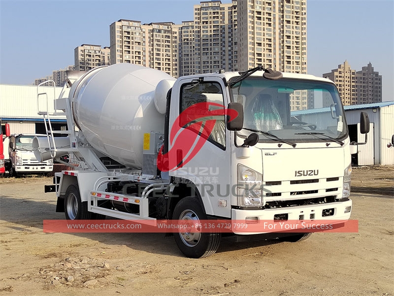 ISUZU ELF 700P small mixer truck for sale