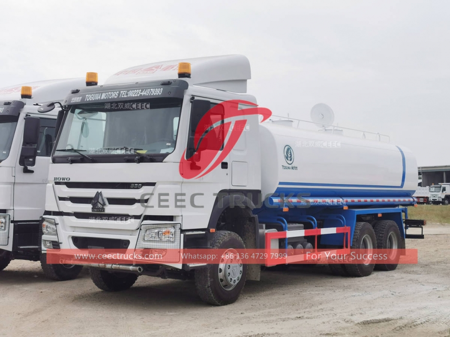 HOWO water tank truck for sale