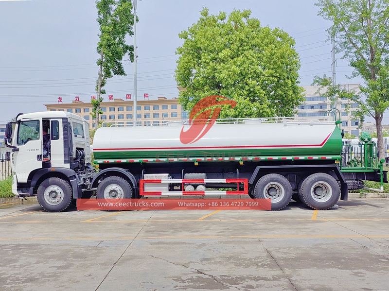 Howo 8x4 25,000Liters water delivery tanker trucks