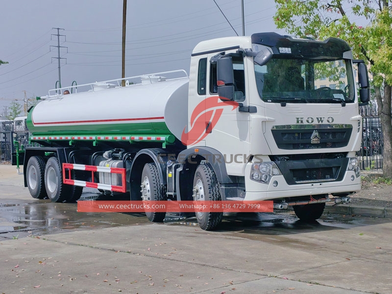 Howo 8x4 25,000Liters water delivery tanker trucks