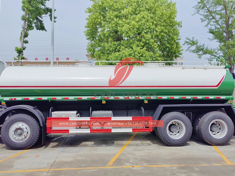 Howo 8x4 25,000Liters water delivery tanker trucks