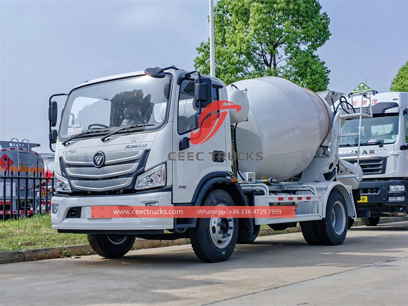 FOTON 4X2 140HP Concrete Mixer Truck for sale