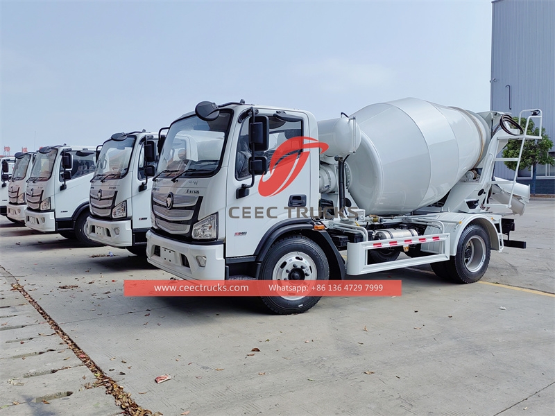 FOTON 4X2 140HP Concrete Mixer Truck for sale