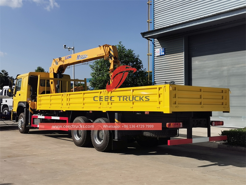 Sinotruk 6×4 400HP Truck Mounted Crane XCMG