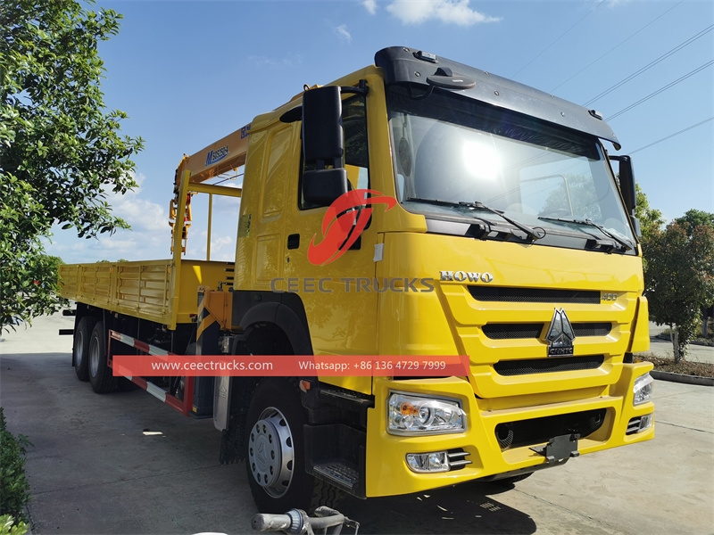 Sinotruk 6×4 400HP Truck Mounted Crane XCMG