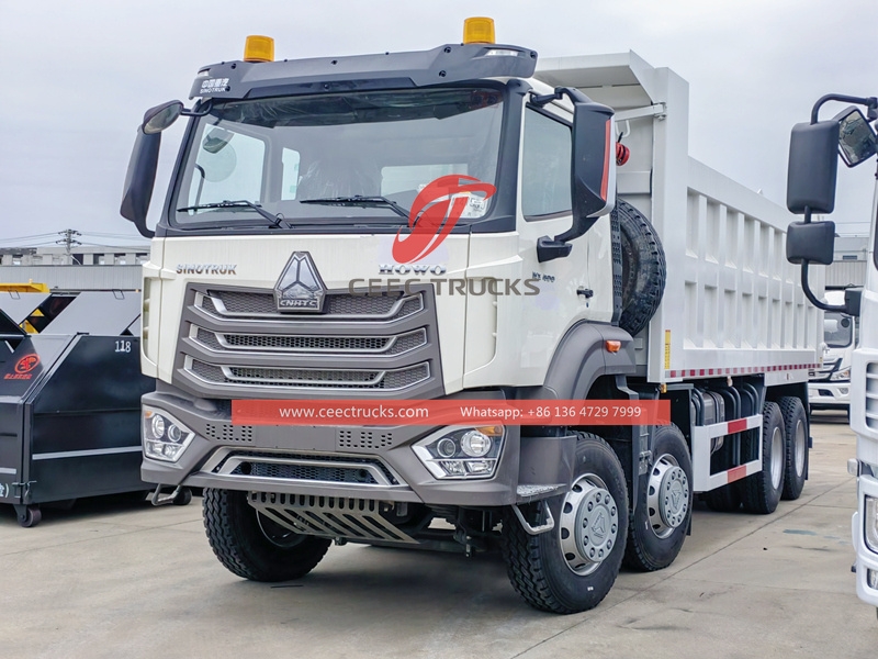 Sinotruk 8x4 420HP 40 Tons Tipper Dump Truck na may Direktang pagbebenta ng Pabrika