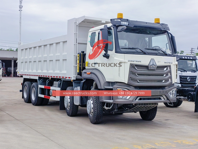 Sinotruk 8x4 420HP 40 Tons Tipper Dump Truck na may Direktang pagbebenta ng Pabrika