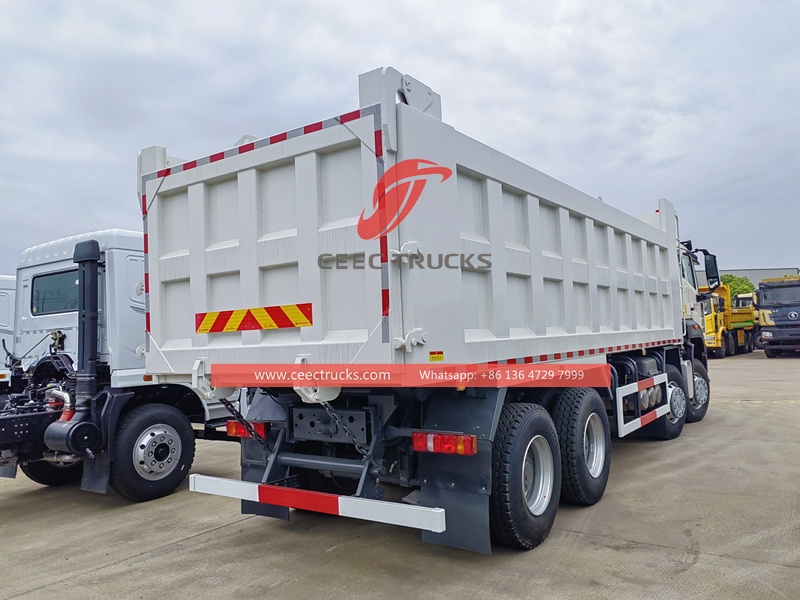 Sinotruk 8x4 420HP 40 Tons Tipper Dump Truck na may Direktang pagbebenta ng Pabrika