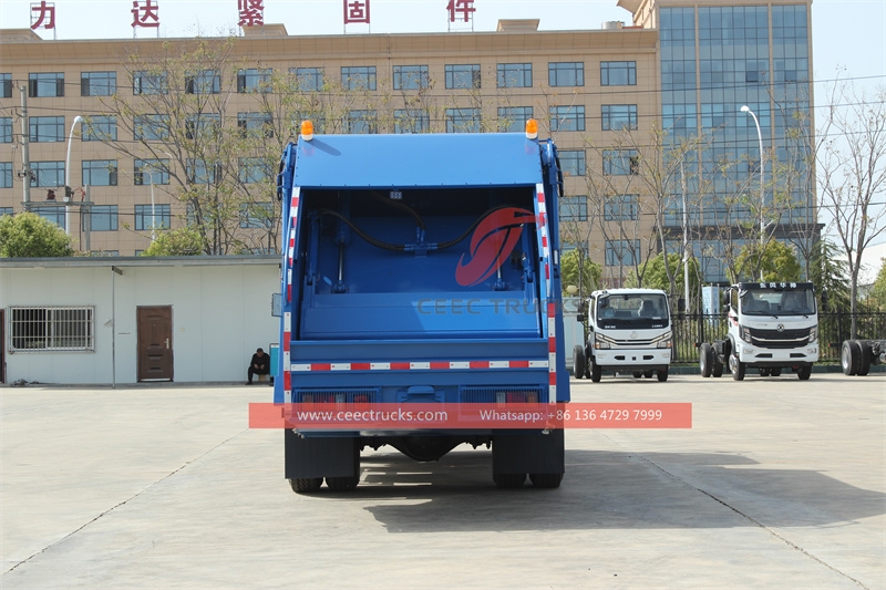 Japan ISUZU 16 CBM garbage compactor truck made in China