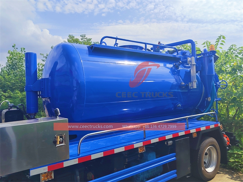 ISUZU NPR 190hp Vacuum Tank Truck made in China