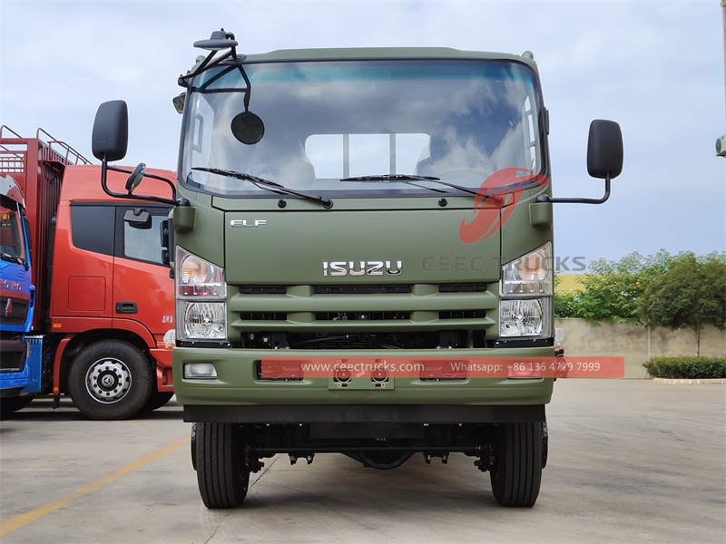 ISUZU 4×4 Military flat body truck made in China