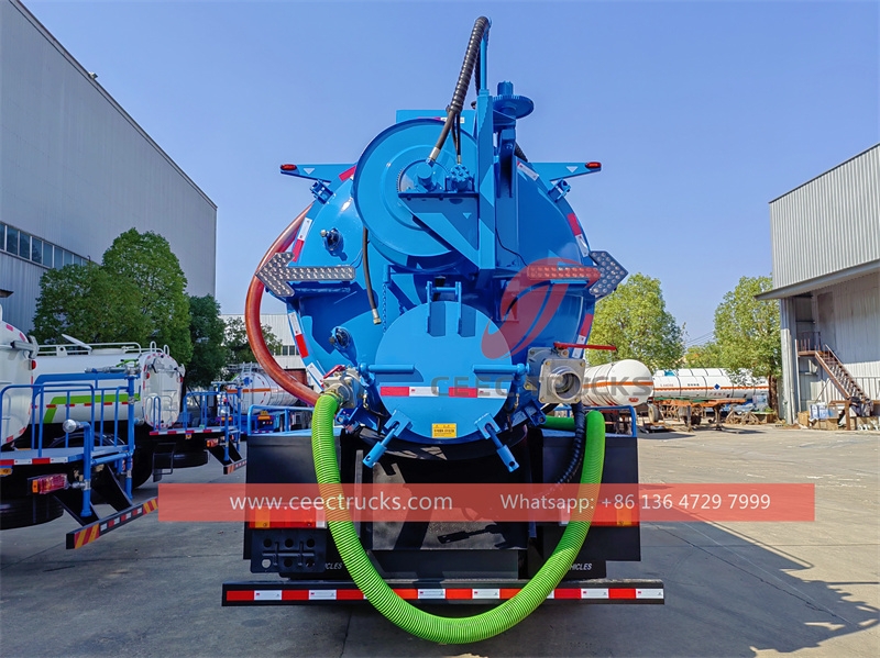 Dongfeng vac pump combination truck with best price