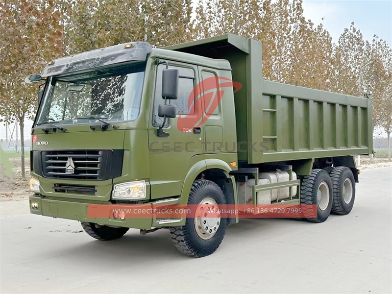 HOWO 30 tons construction tipper truck for sale