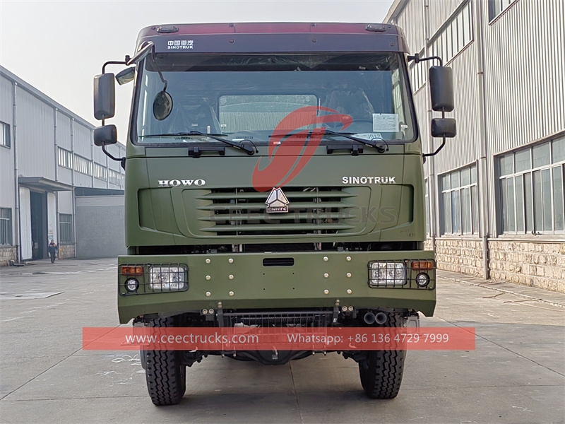 HOWO 6x6  fuel delivery tanker truck with factory direct sale