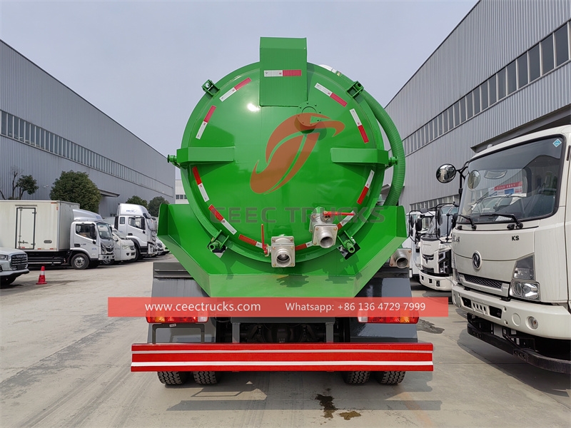 Howo 8x4 sewer vator truck with best price