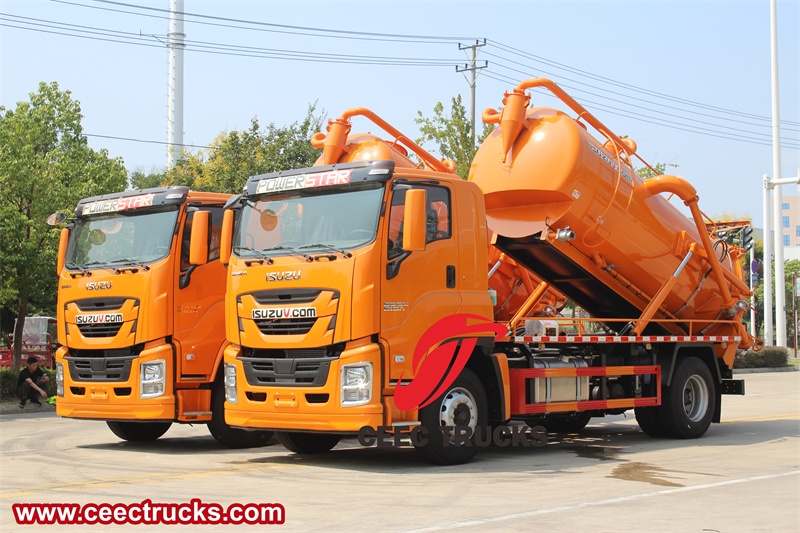 Isuzu Giga Truck Sewer Jetters