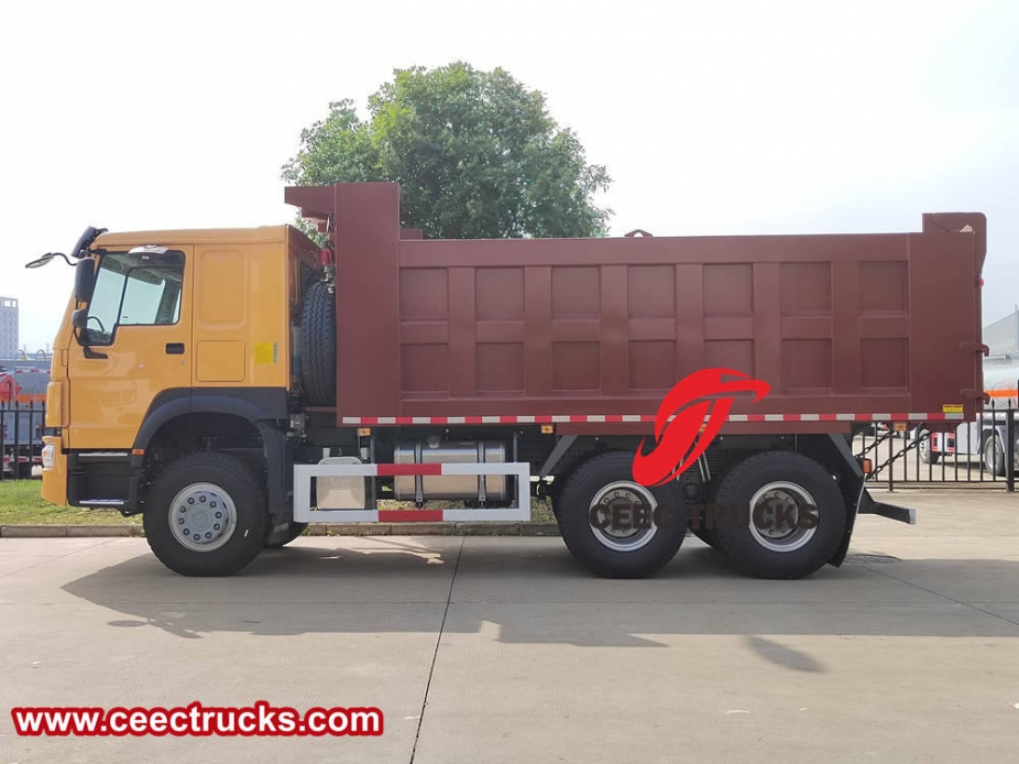 Howo 371 Hp mining dump truck