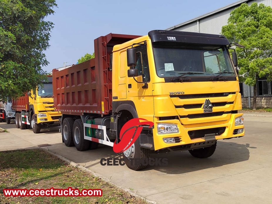 Howo 371 Hp mining dump truck