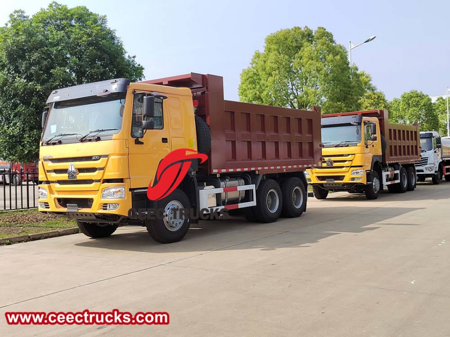 Howo 371 Hp mining dump truck