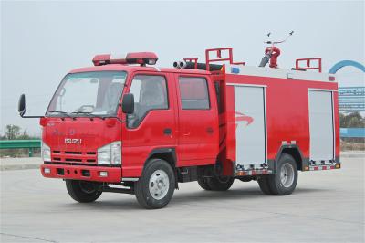 New Isuzu 4KH1 120HP 3000 Liters Fire fighting truck